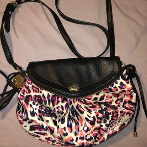 Juicy couture leopard print small crossbody